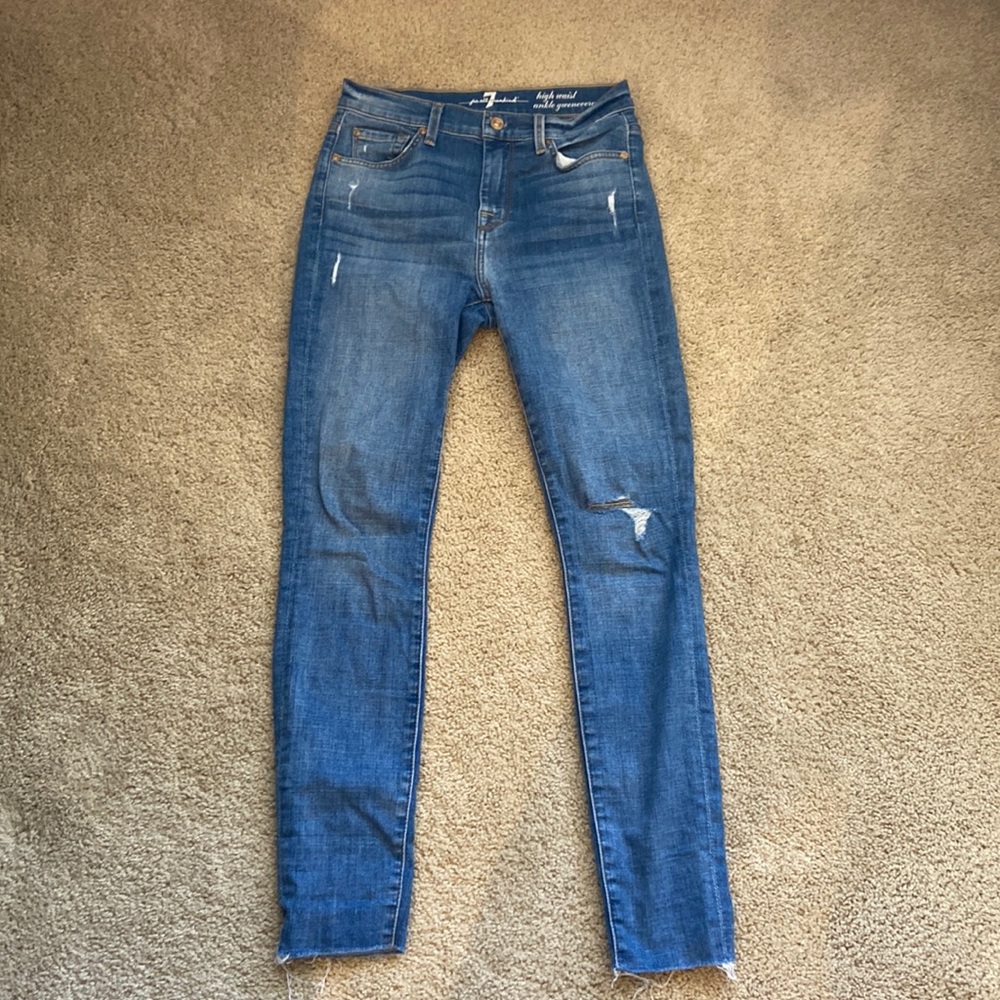 7 For All Mankind Gwenevere Ankle